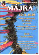 Plakát - Májka v obci Drmoul 2026